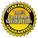 100% Customer Satisfaction Guaranteed